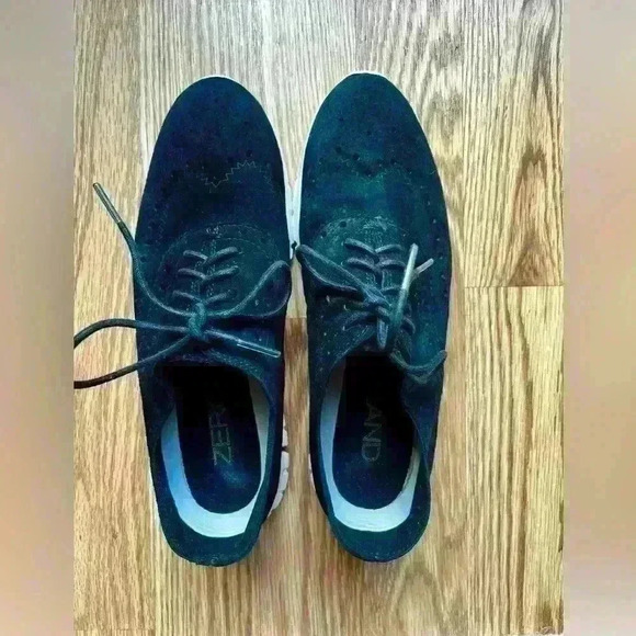 COLE HAAN - Oxford Zero ground shoes. Black size 7 - Picture 1 of 8